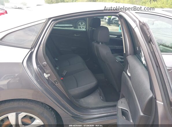 19XFC2F51JE030231 2018 HONDA CIVIC Gray VIN კოდის სტიკერის ხედი