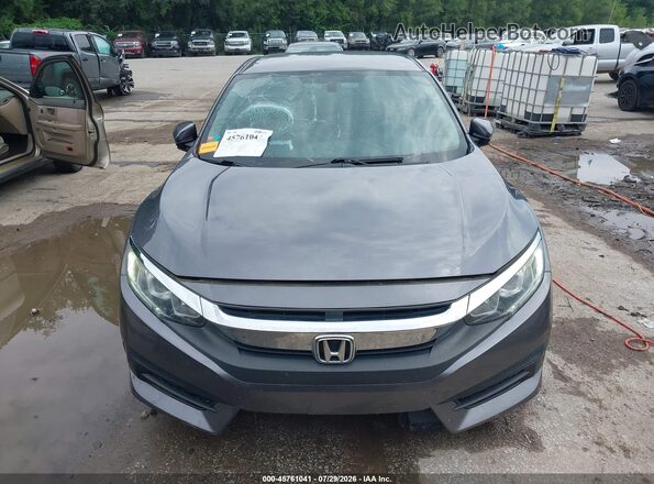 19XFC2F51JE030231 2018 HONDA CIVIC Gray ხელსაწყოთა პანელის ხედი
