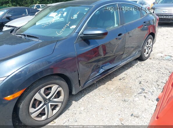 19XFC2F51JE040001 2018 HONDA CIVIC Blue Դիմացի տեսք