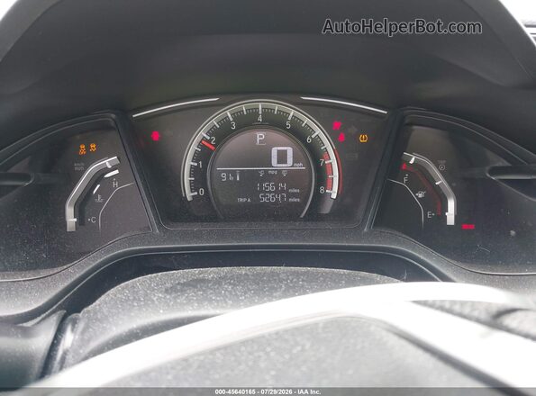 19XFC2F51JE040001 2018 HONDA CIVIC Blue Հետևի նստատեղերի տեսք