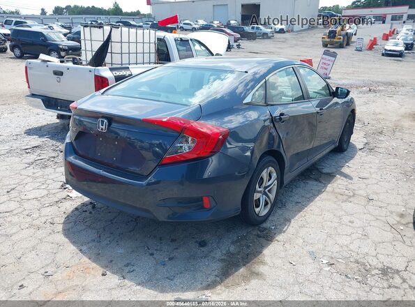 19XFC2F51JE040001 2018 HONDA CIVIC Blue Հետևի աջ