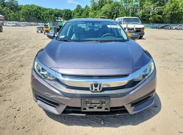 19XFC2F51JE201124 2018 HONDA CIVIC Серый Вид спереди