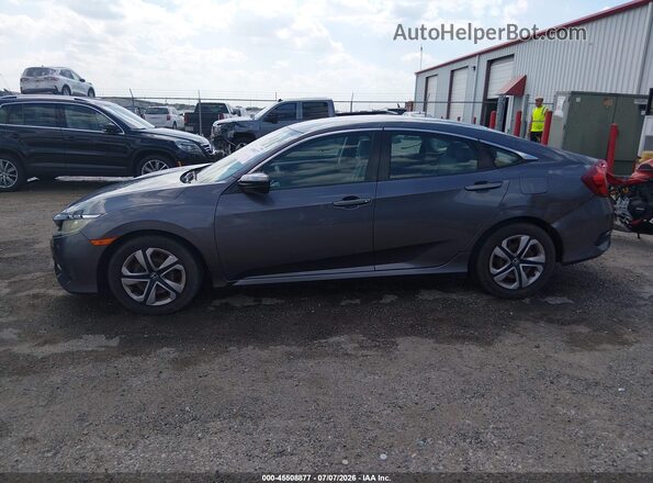 19XFC2F52GE009719 2016 HONDA CIVIC Gray Vista interior de 360 grados