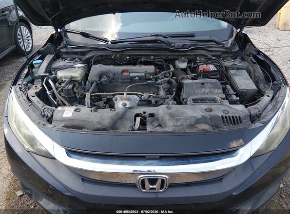 19XFC2F52GE037150 2016 HONDA CIVIC Black Widok z tyłu