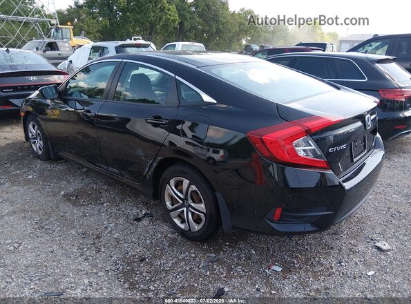 19XFC2F52GE037150 2016 HONDA CIVIC Black Tył lewy