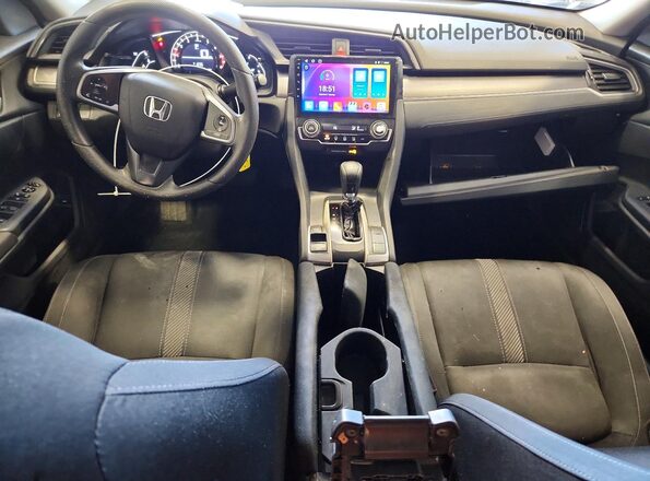 19XFC2F52GE053512 2016 HONDA CIVIC Черный Вид панели приборов