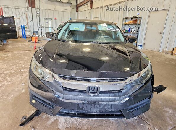 19XFC2F52GE053512 2016 HONDA CIVIC Черный Вид спереди