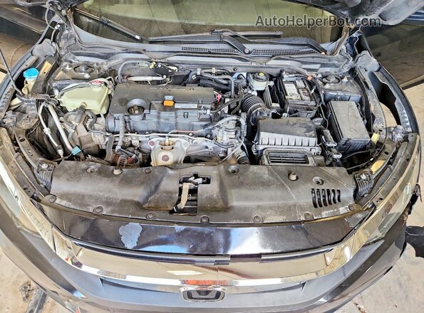 19XFC2F52GE053512 2016 HONDA CIVIC Черный Вид задней части салона