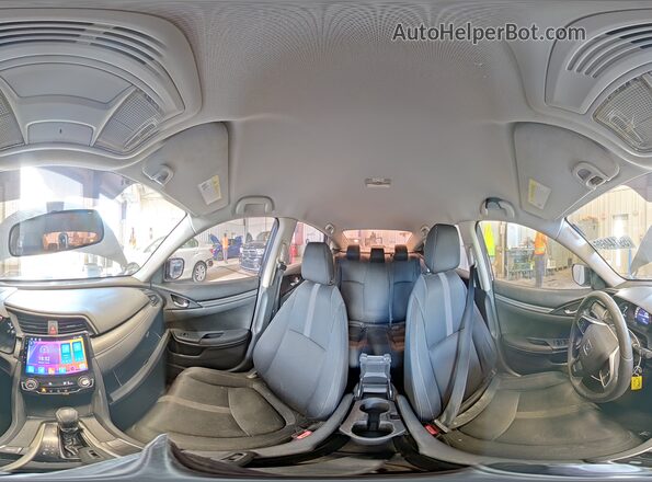 19XFC2F52GE053512 2016 HONDA CIVIC Черный Панорамный вид салона 360°