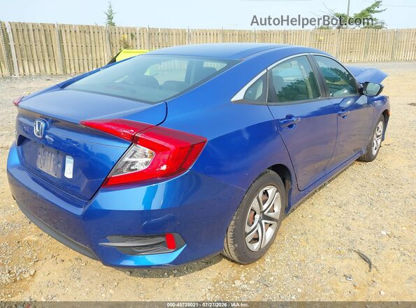 19XFC2F52GE059617 2016 HONDA CIVIC Blue Trasero derecho