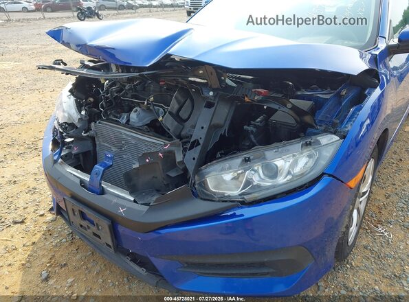 19XFC2F52GE059617 2016 HONDA CIVIC Blue Vista frontal