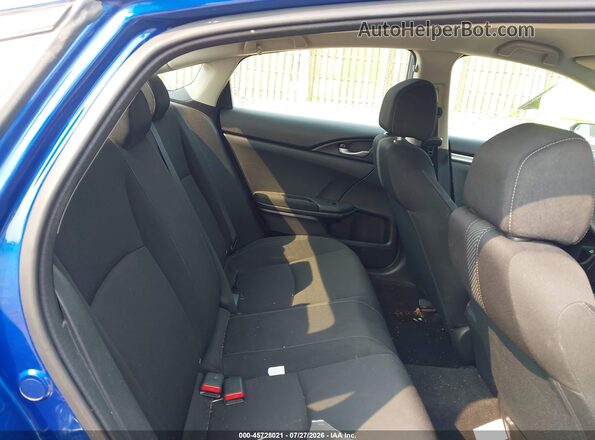 19XFC2F52GE059617 2016 HONDA CIVIC Blue Vista de la etiqueta del VIN