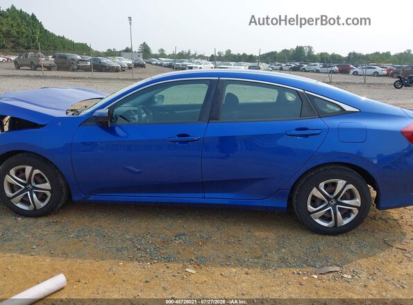 19XFC2F52GE059617 2016 HONDA CIVIC Blue Vista interior de 360 grados