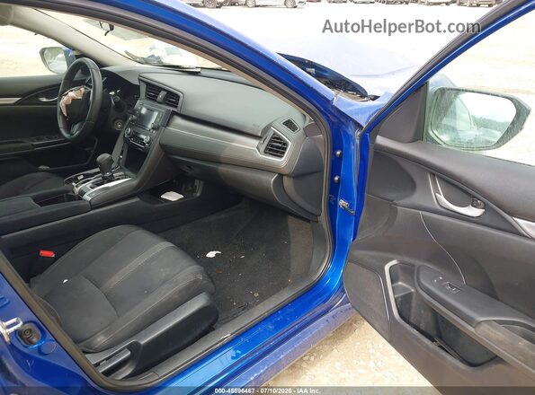 19XFC2F52GE087692 2016 HONDA CIVIC Синий Вид салона спереди