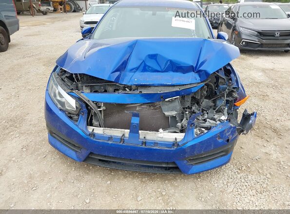 19XFC2F52GE087692 2016 HONDA CIVIC Синий Вид спереди