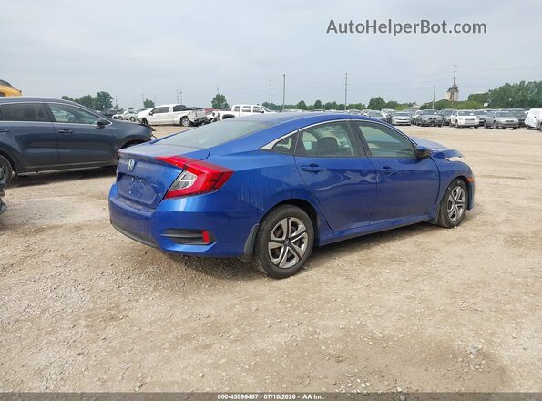 19XFC2F52GE087692 2016 HONDA CIVIC Синий Задняя правая четверть
