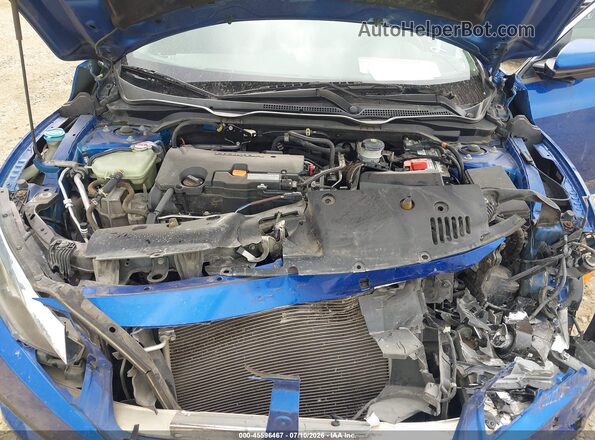 19XFC2F52GE087692 2016 HONDA CIVIC Синий Вид сзади