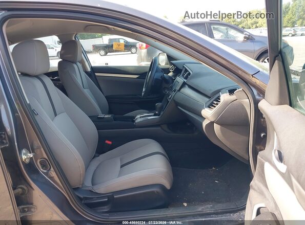 19XFC2F52GE090303 2016 HONDA CIVIC Серый Вид салона спереди