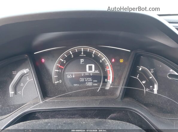 19XFC2F52GE090303 2016 HONDA CIVIC Серый Вид задних сидений