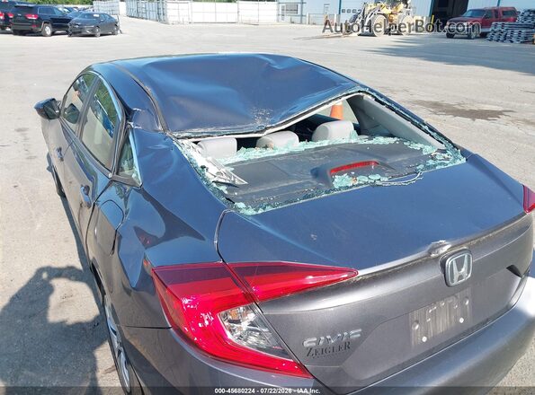 19XFC2F52GE090303 2016 HONDA CIVIC Серый Вид задней части салона
