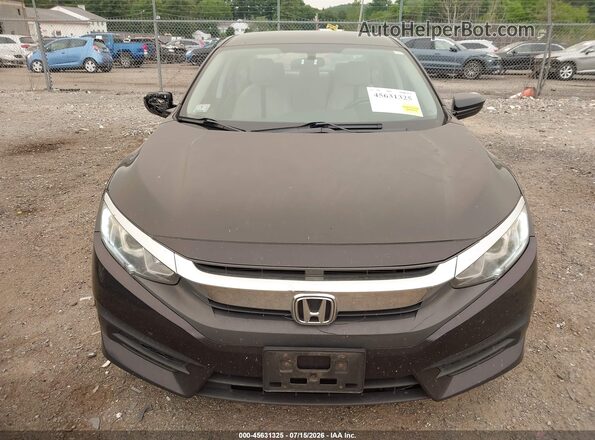 19XFC2F52GE205627 2016 HONDA CIVIC Черный Вид задней части салона