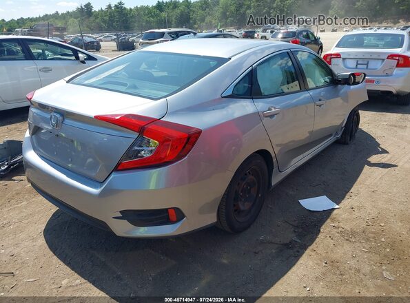 19XFC2F52GE214652 2016 HONDA CIVIC Silver უკანა მარჯვენა