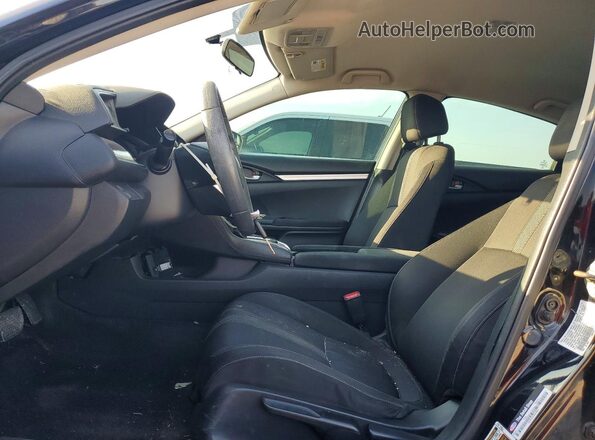 19XFC2F52HE005736 2017 HONDA CIVIC Black Вид салону спереду