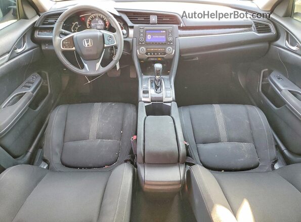 19XFC2F52HE005736 2017 HONDA CIVIC Black Вид панелі приладів