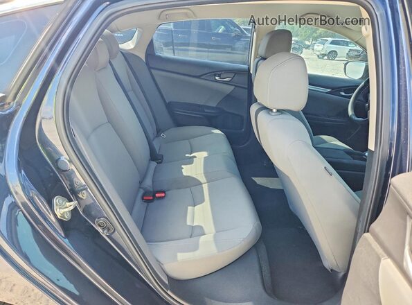 19XFC2F52HE009785 2017 HONDA CIVIC Gray Հետևի նստատեղերի տեսք