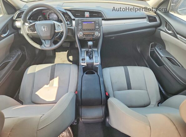 19XFC2F52HE009785 2017 HONDA CIVIC Gray Առջևի վահանակի տեսք