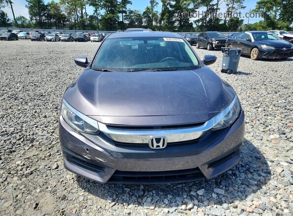 19XFC2F52HE057416 2017 HONDA CIVIC Gray Widok z przodu