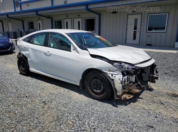 19XFC2F52HE221845 2017 HONDA CIVIC White Delantero derecho