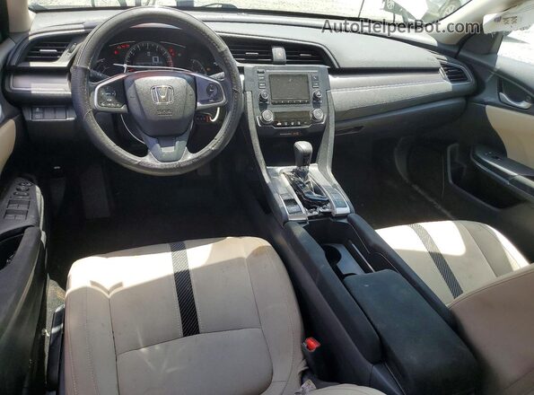 19XFC2F52HE221845 2017 HONDA CIVIC White Vista del salpicadero