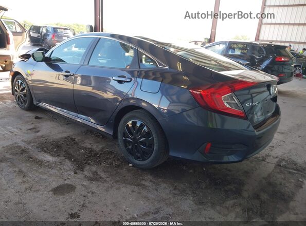 19XFC2F52HE226043 2017 HONDA CIVIC Black Tył lewy