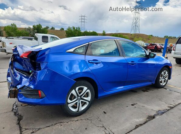 19XFC2F52JE006780 2018 HONDA CIVIC Blue Հետևի աջ