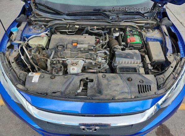 19XFC2F52JE006780 2018 HONDA CIVIC Blue Սալոնի հետևի տեսք