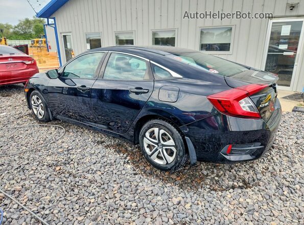 19XFC2F52JE041478 2018 HONDA CIVIC Black Հետևի ձախ