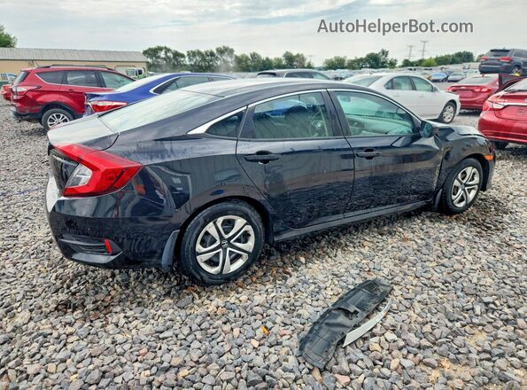 19XFC2F52JE041478 2018 HONDA CIVIC Black Հետևի աջ