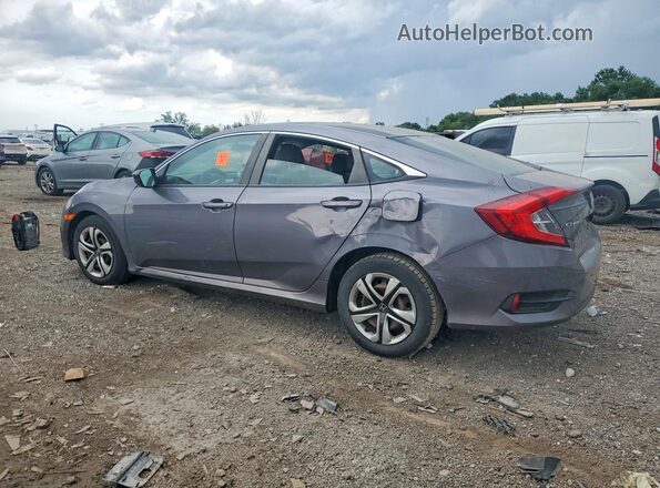 19XFC2F52JE044123 2018 HONDA CIVIC Gray Tył lewy