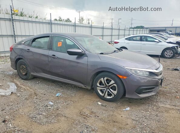 19XFC2F52JE044123 2018 HONDA CIVIC Gray Przód prawy