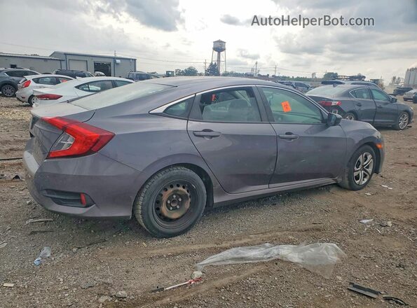 19XFC2F52JE044123 2018 HONDA CIVIC Gray Tył prawy