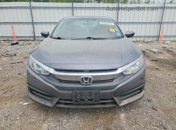 19XFC2F52JE044123 2018 HONDA CIVIC Gray Widok z przodu