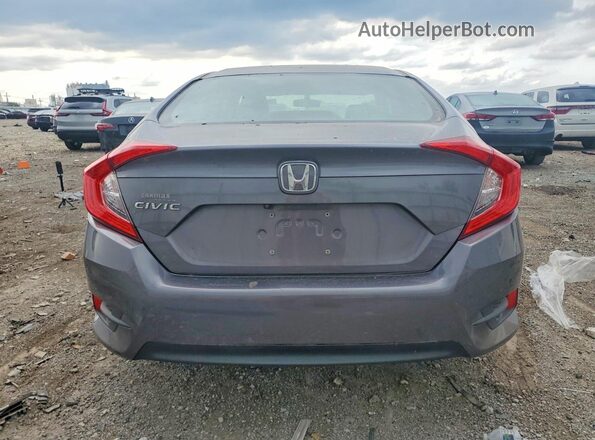 19XFC2F52JE044123 2018 HONDA CIVIC Gray Widok z tyłu