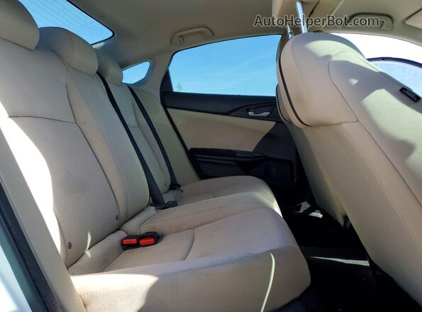 19XFC2F53GE010555 2016 HONDA CIVIC White Rear seats view