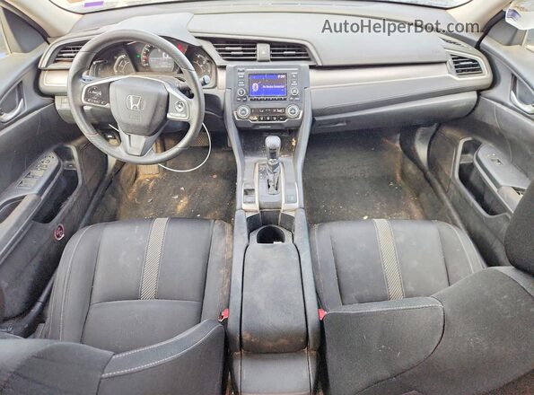 19XFC2F53GE046083 2016 HONDA CIVIC Silver Dashboard view