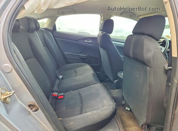 19XFC2F53GE046083 2016 HONDA CIVIC Silver Rear seats view