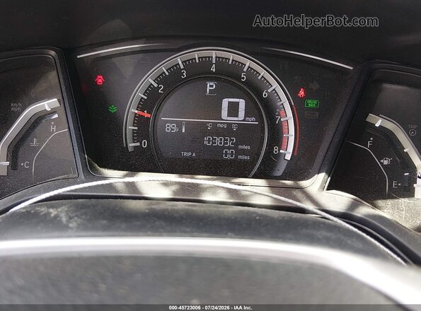 19XFC2F53GE064535 2016 HONDA CIVIC White Вид задніх сидінь