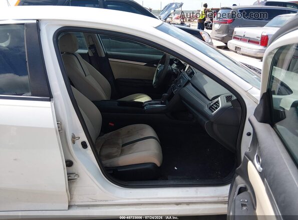 19XFC2F53GE064535 2016 HONDA CIVIC White Вид салону спереду