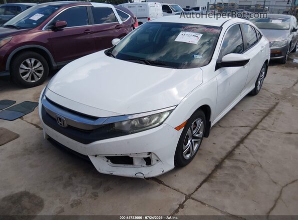 19XFC2F53GE064535 2016 HONDA CIVIC White Передня ліва чверть