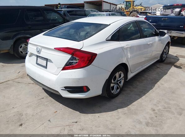 19XFC2F53GE064535 2016 HONDA CIVIC White Задня права чверть